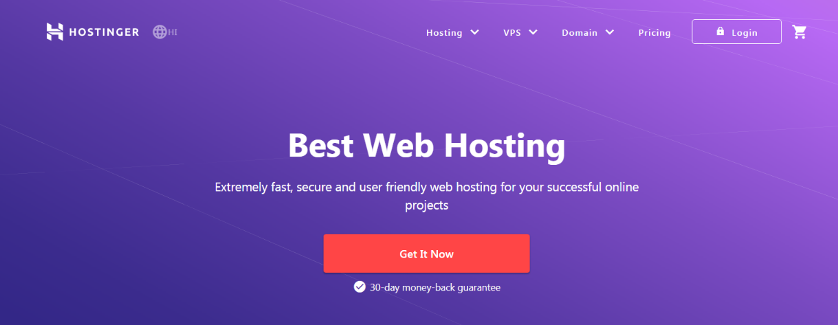 about Hostinger