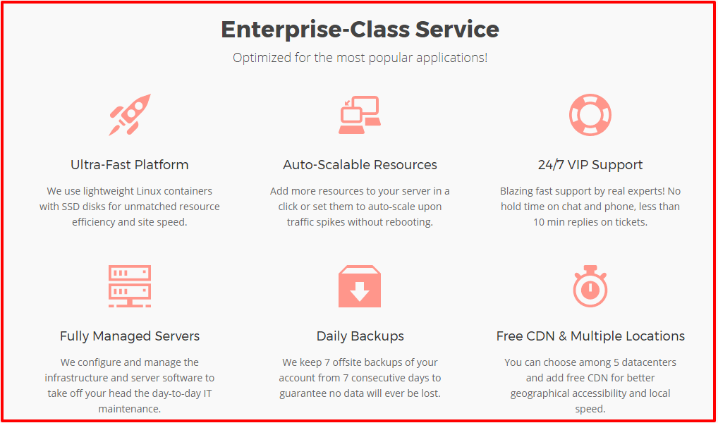 SiteGround Cloud Hosting Feature