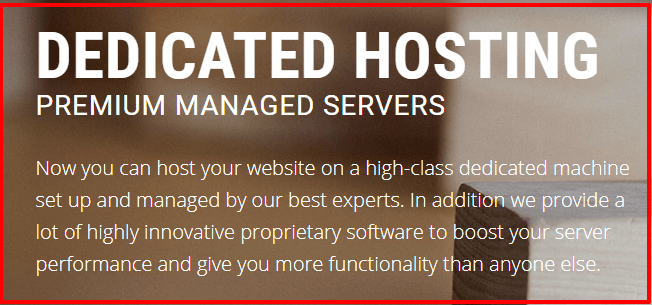 Dedicated Servers