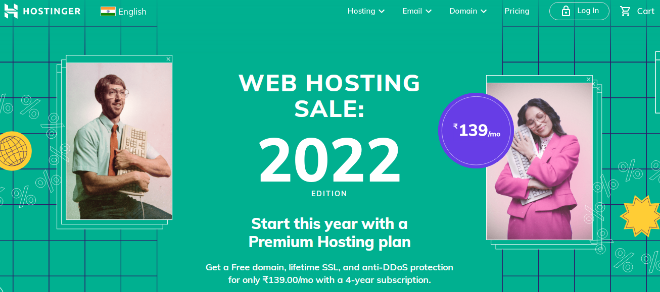 Hostinger hosting sale 2022