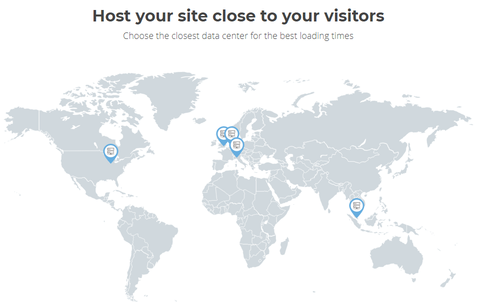 SiteGround Uses Data Centers