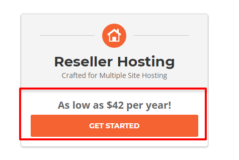 Siteground Reseller Hosting plans