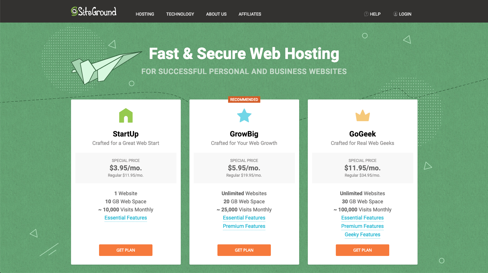 Siteground coupons